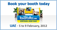 Book your booth today | UAE Virtual Job Fair
