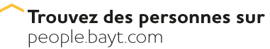 Trouvez des personnes sur